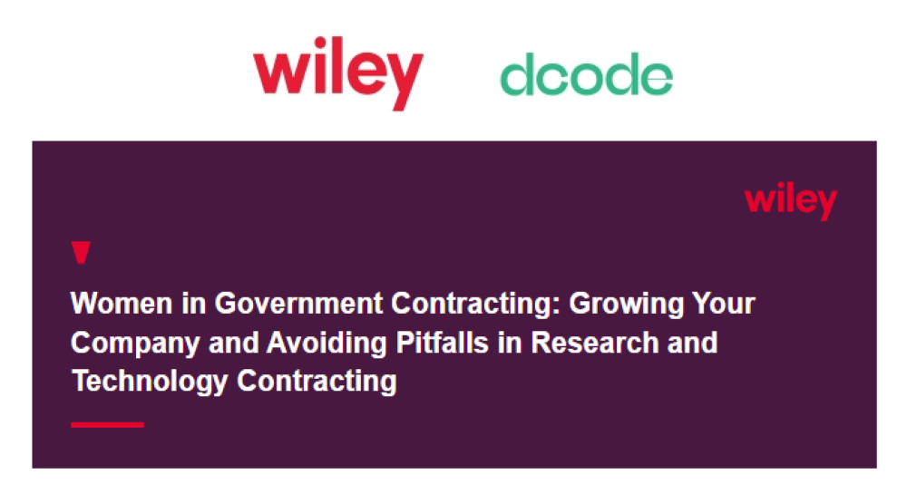 Photo of Women in Government Contracting: Growing Your Company and Avoiding Pitfalls in Research and Technology Contracting